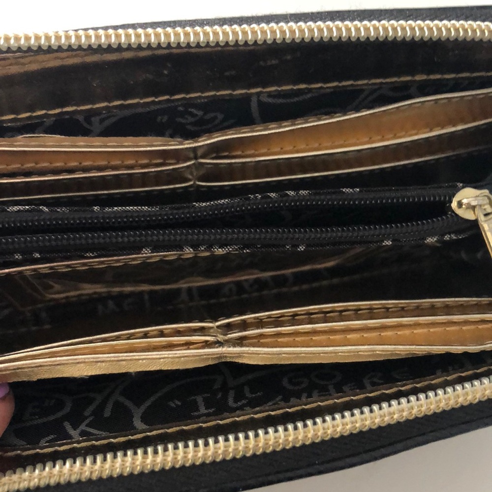 Betsy Johnson leopard clutch/wallet - Picture 5 of 8